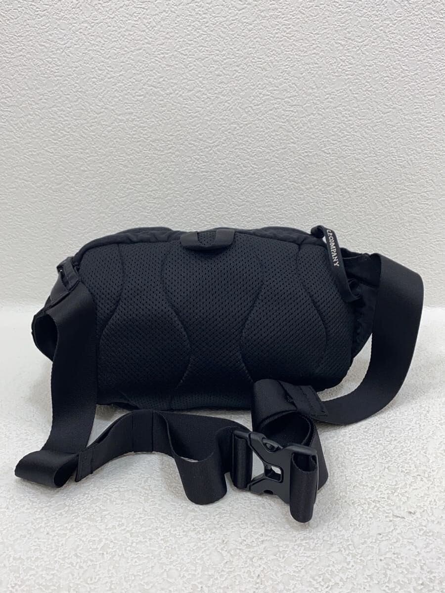 C.P. COMPANY Nylon B Waist Bag Shoulder Bag Nylon BLK Plain rccmac734a-00526 3