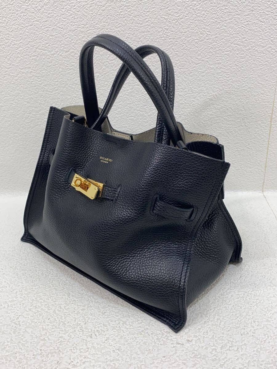 VIOLAd’ORO shoulder bag leather BLK 2