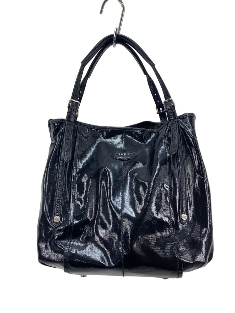 TOD'S shoulder bag -- BLK plain