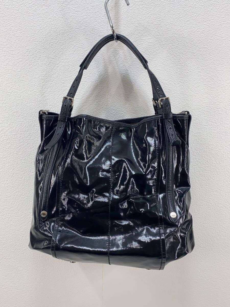 TOD'S shoulder bag -- BLK plain 3