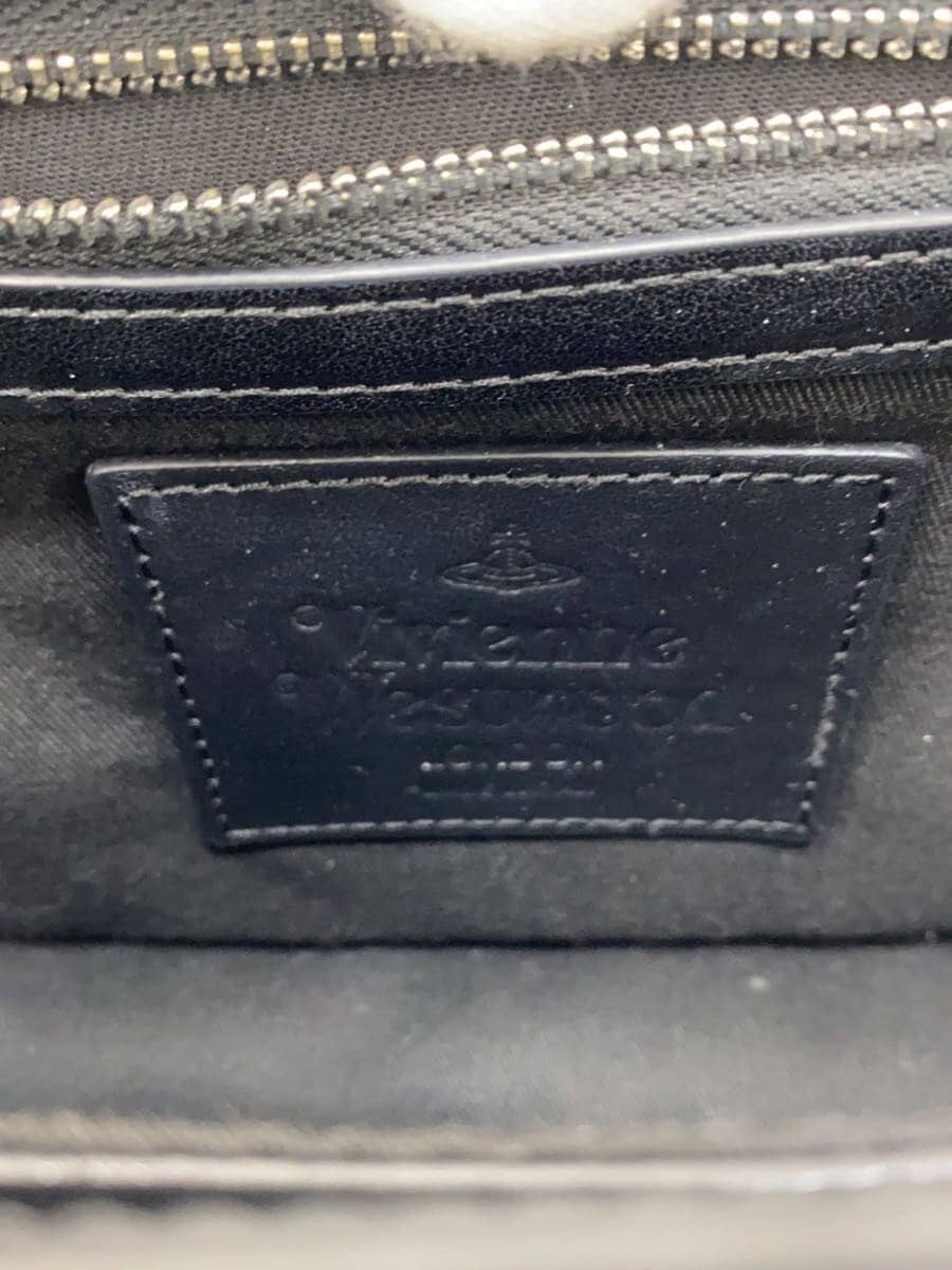 Vivienne Westwood Shoulder Bag Leather Black 7