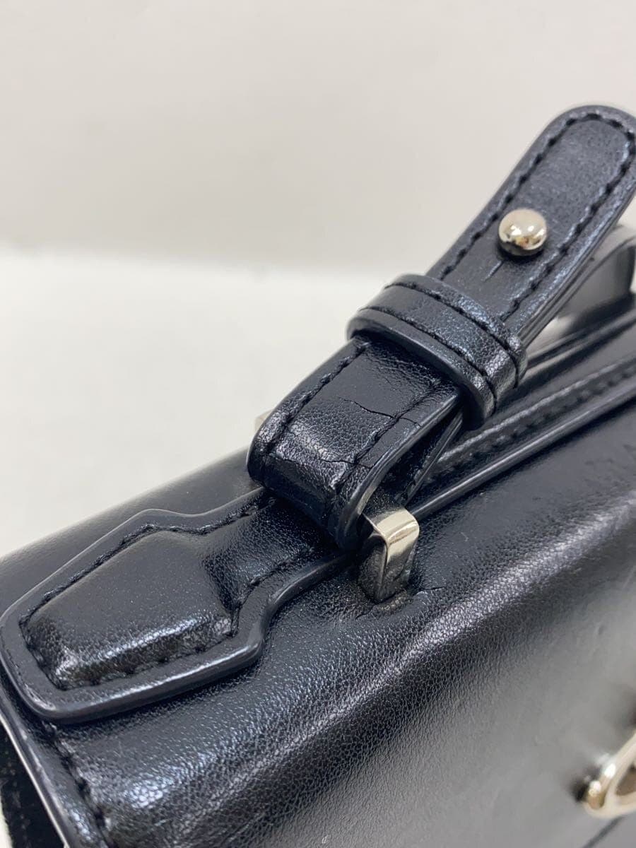 Vivienne Westwood Shoulder Bag Leather Black 9