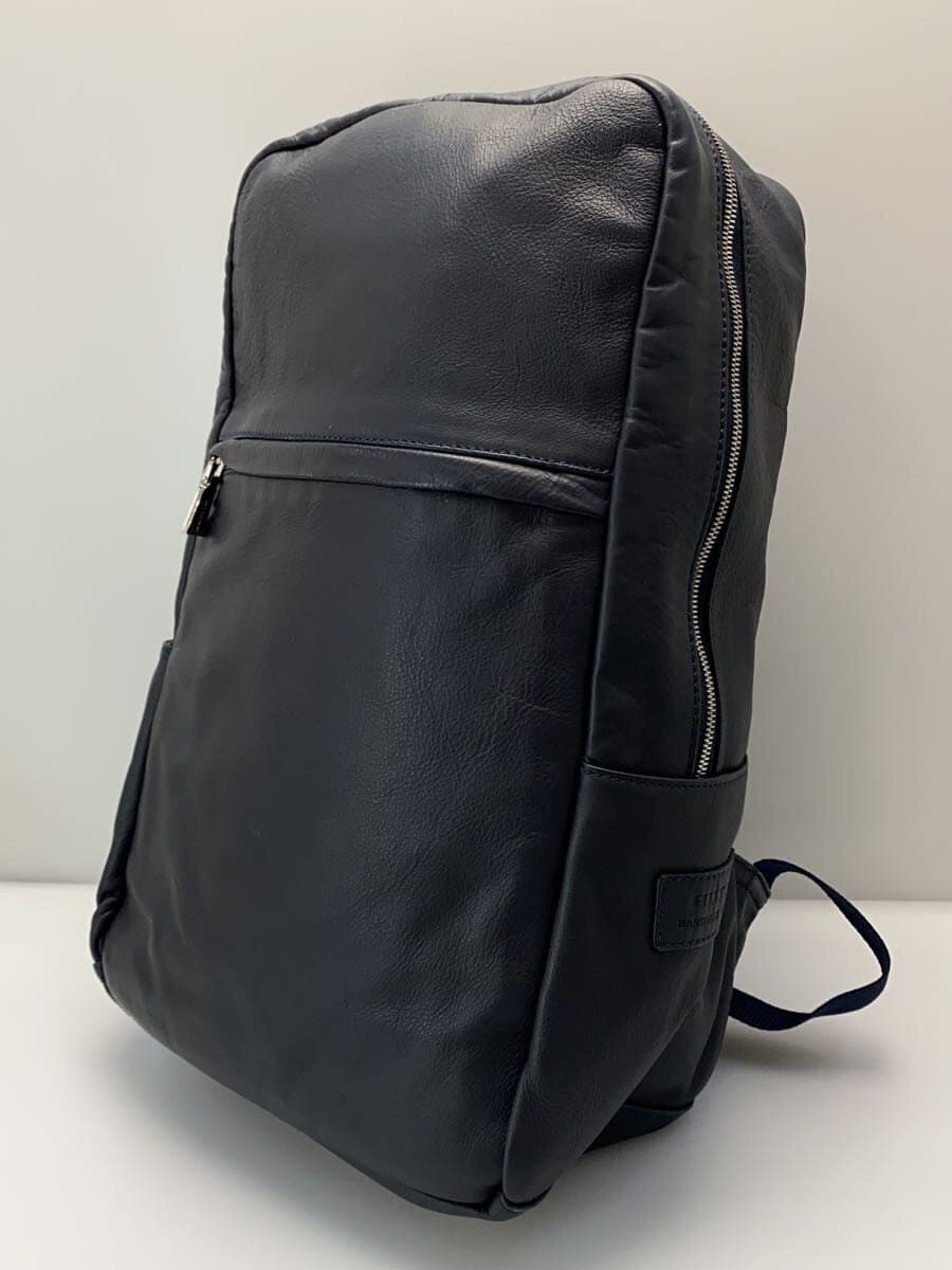 HILTON Backpack Leather BLK 2