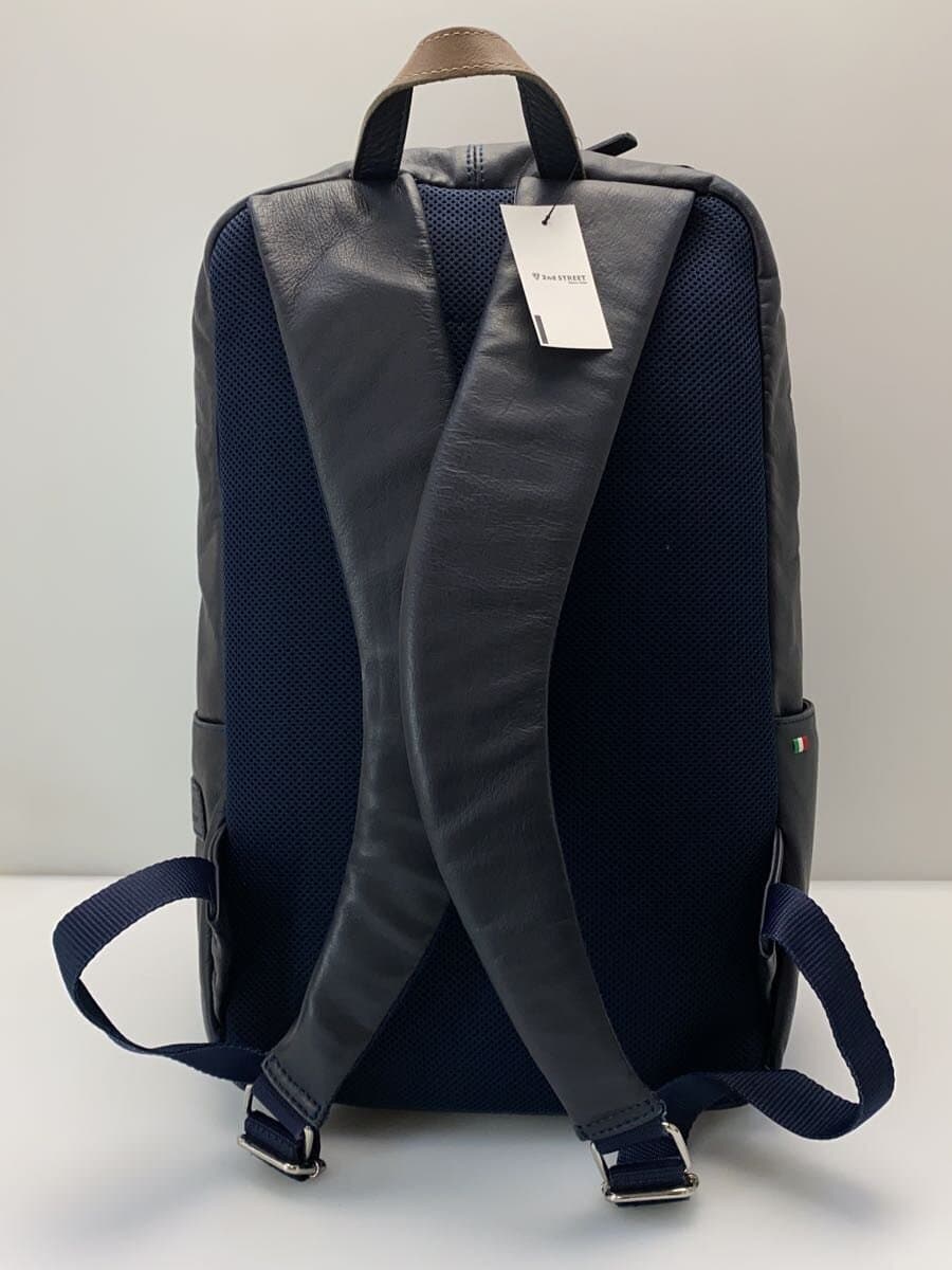 HILTON Backpack Leather BLK 3