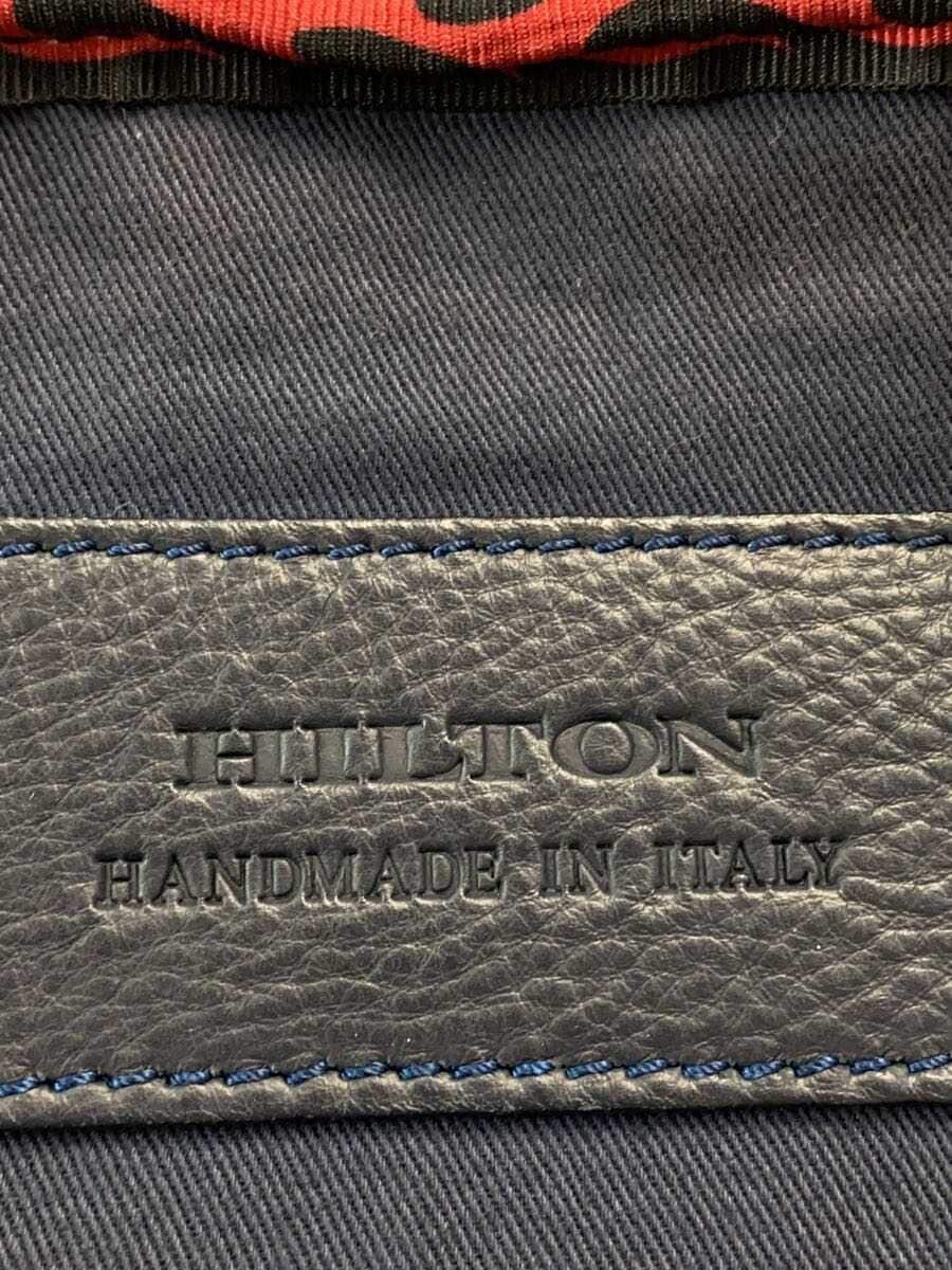 HILTON Backpack Leather BLK 5