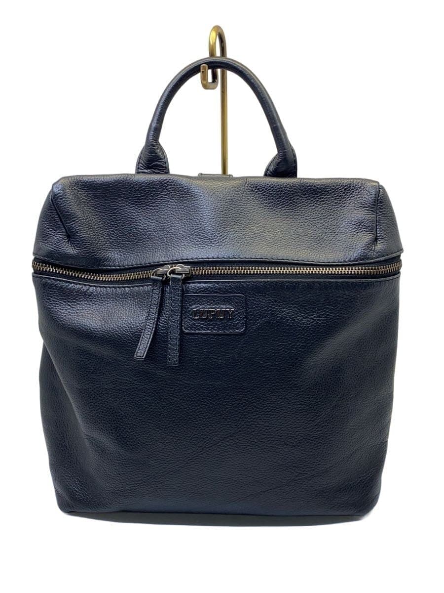LUPUY Backpack Leather BLK 7073-80316