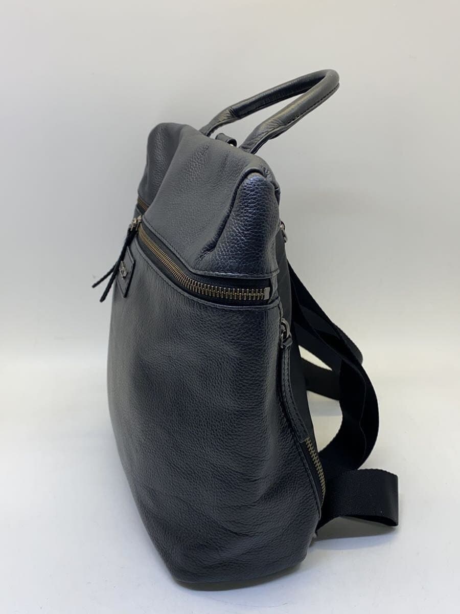 LUPUY Backpack Leather BLK 7073-80316 2