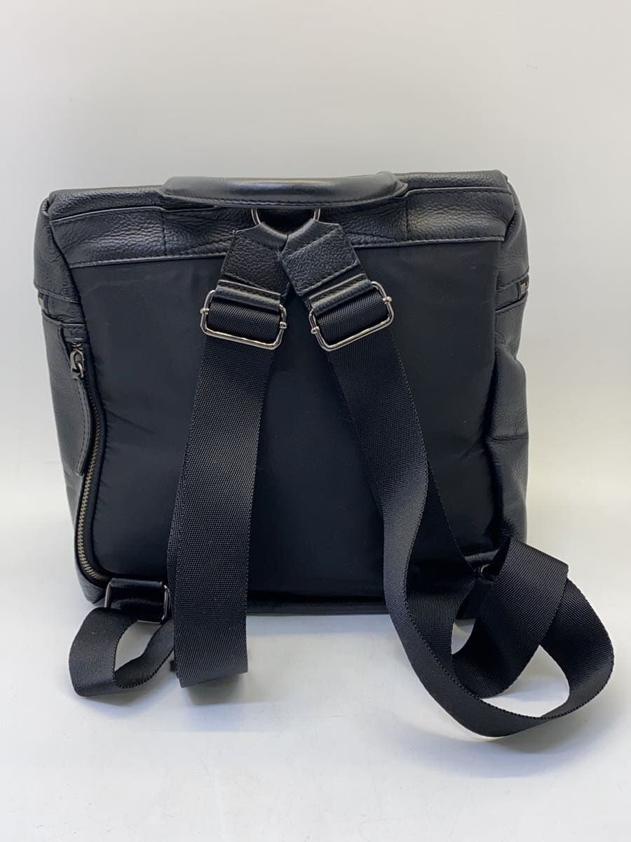 LUPUY Backpack Leather BLK 7073-80316 3