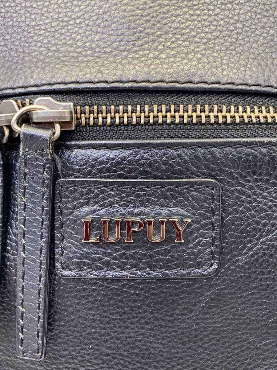 LUPUY Backpack Leather BLK 7073-80316 5