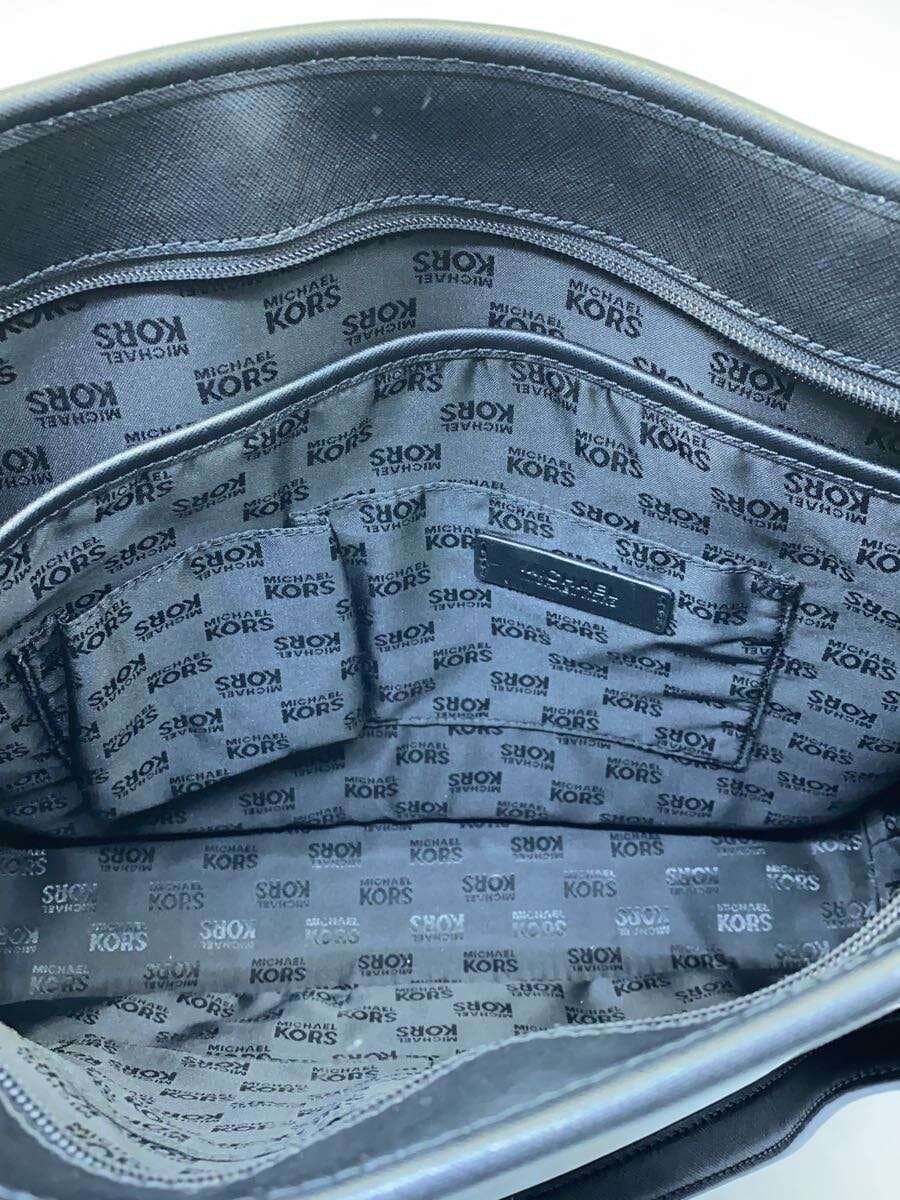 MICHAEL KORS Handbag PVC BLK 35S7GD4T3L 6