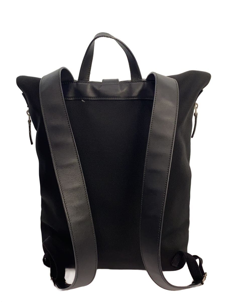 GUCCI Backpack BLK 337075 Zip Firm Edge Crack 、Fray Misshapen 3