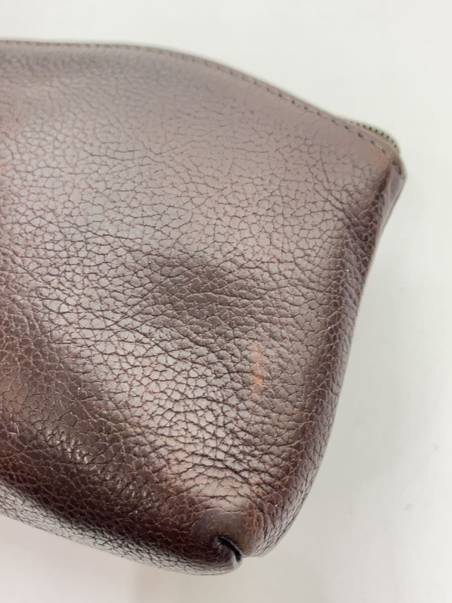 IL BISONTE Pouch Leather BRW Solid 8