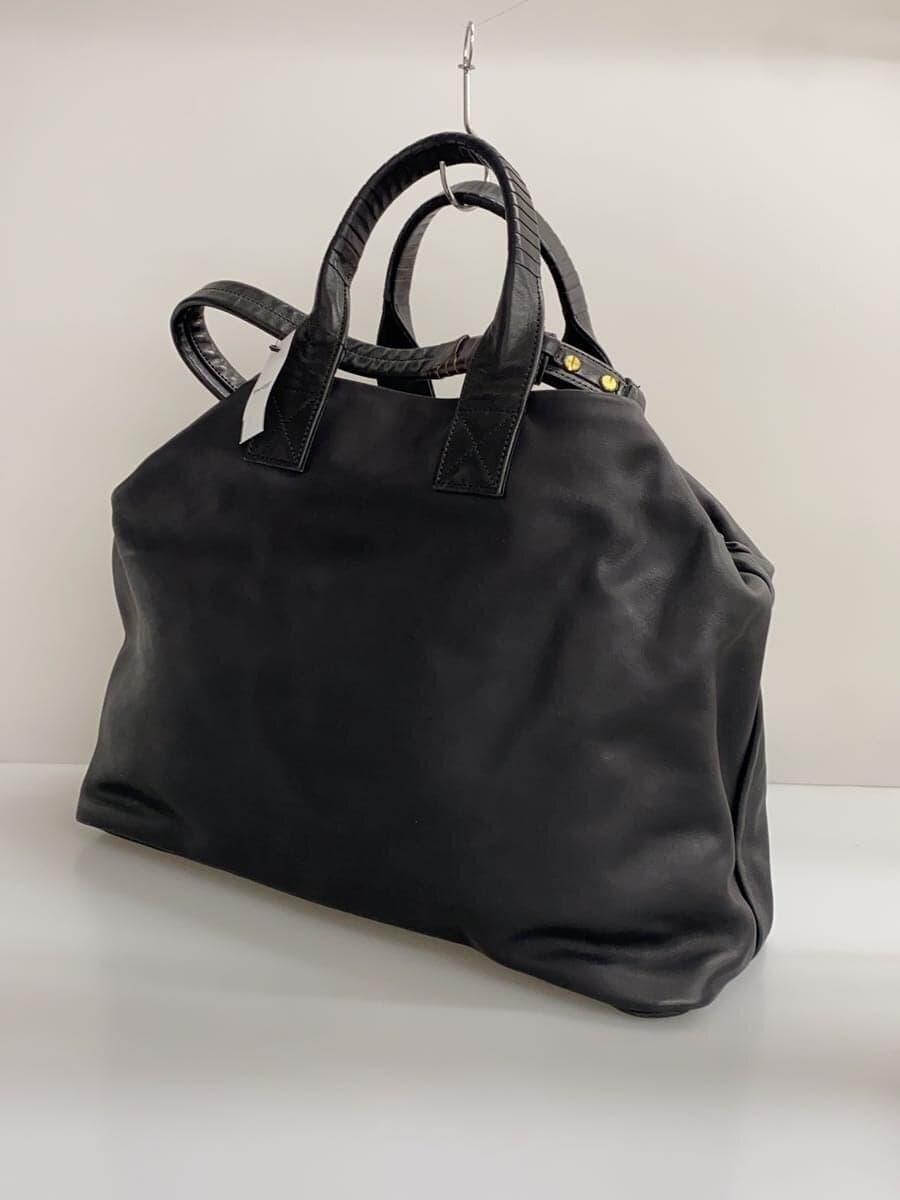 Taurus bag leather black plain 2