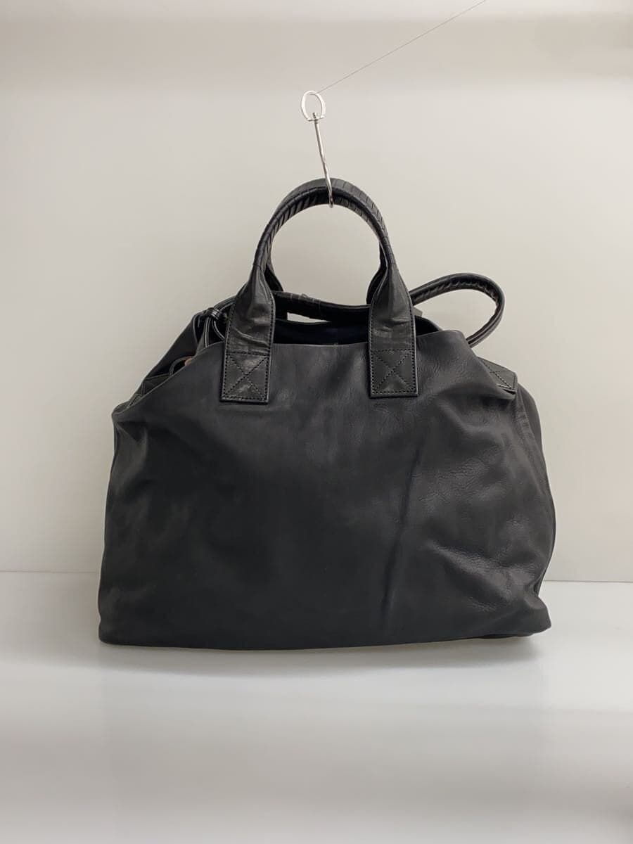 Taurus bag leather black plain 3