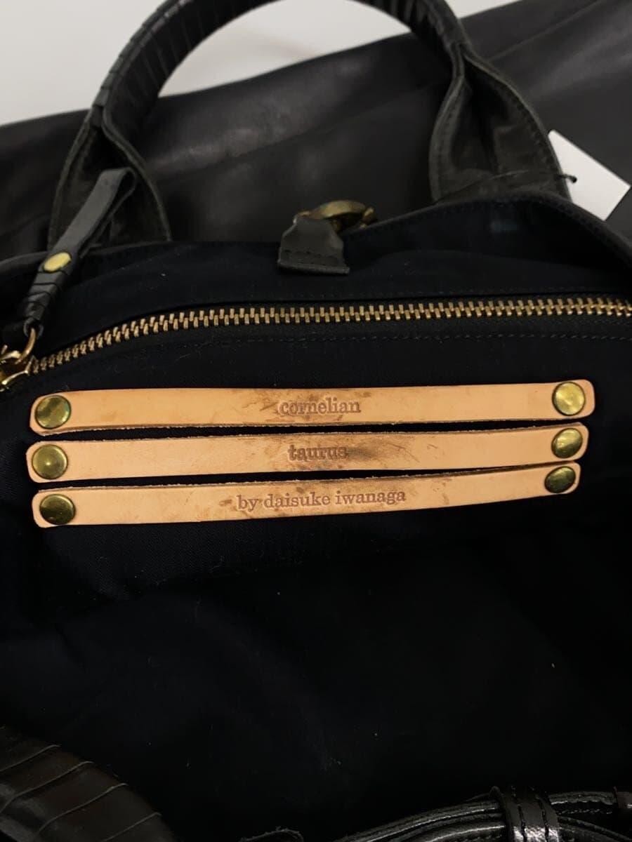 Taurus bag leather black plain 5