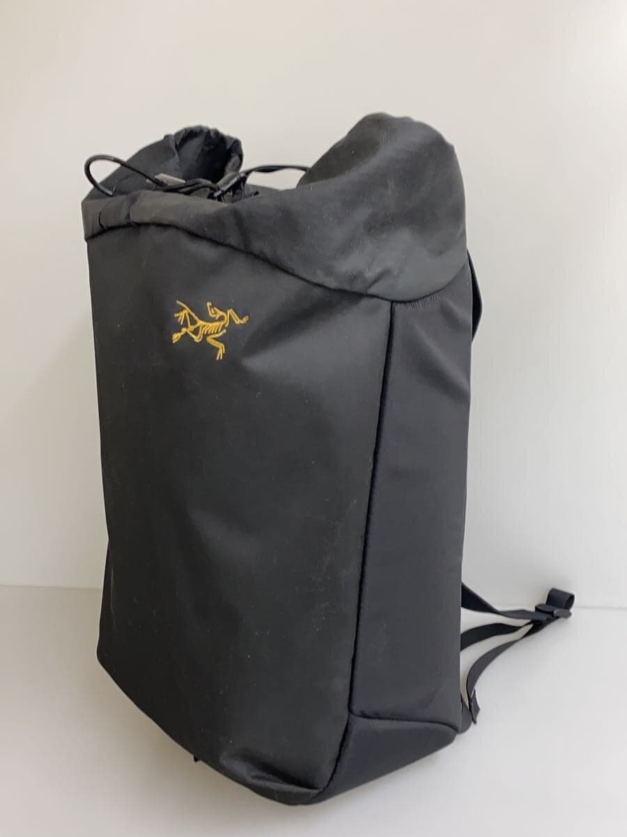 ARC'TERYX backpack ARRO 20 BUCKET BAG BLK 24017-119259-04 19 Has stains 2