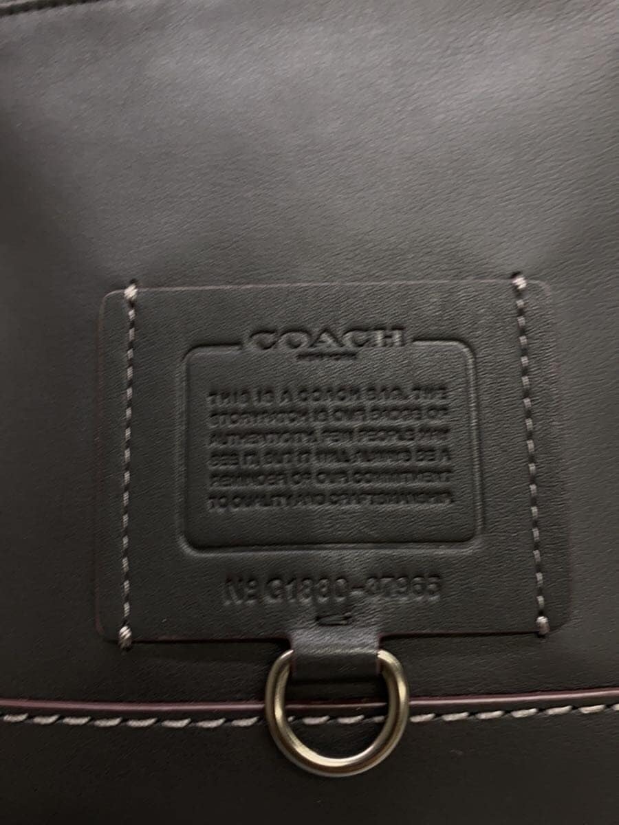 COACH Rivington Crossbody Leather Black 37965 5