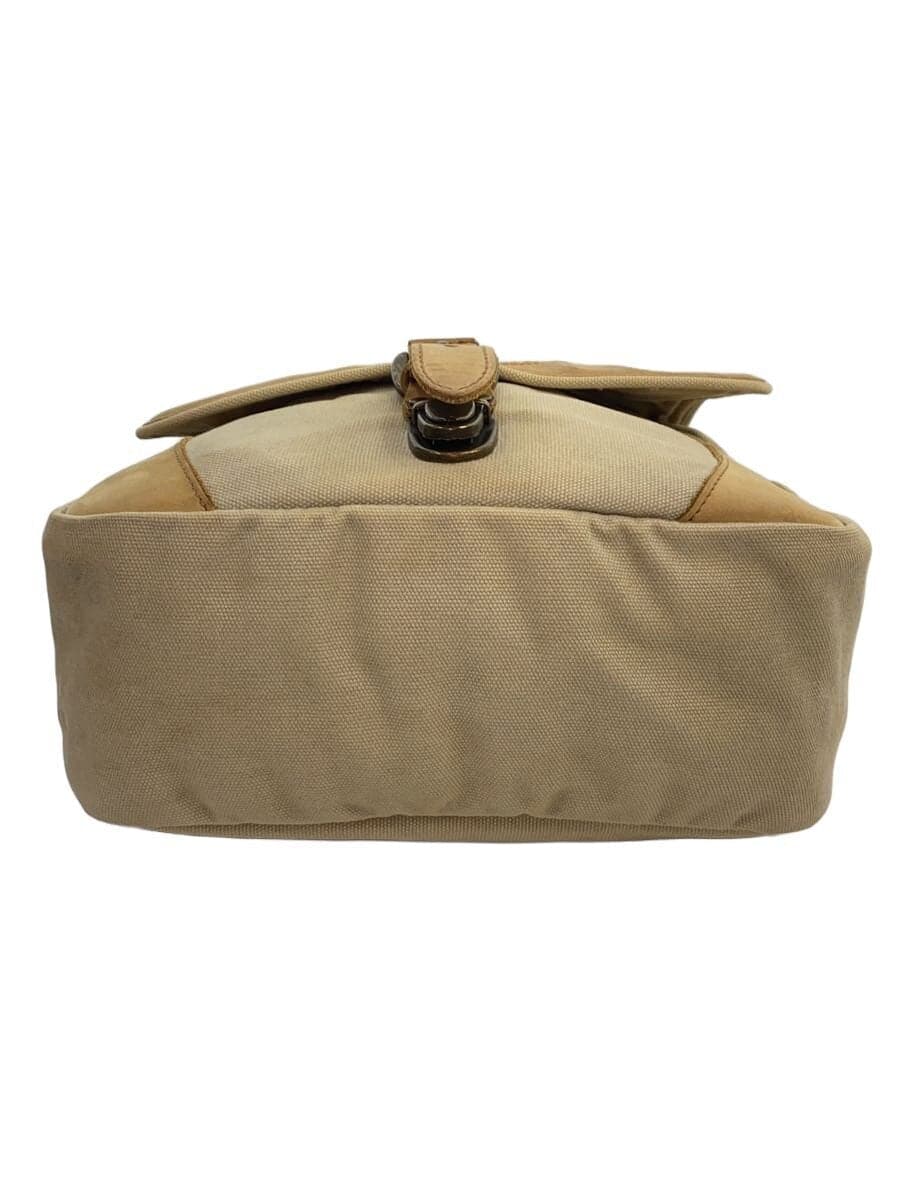 L.L.Bean Shoulder Bag Cotton BEG 4