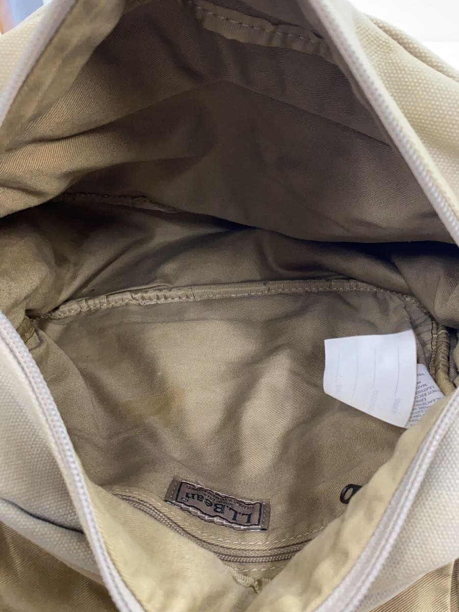 L.L.Bean Shoulder Bag Cotton BEG 7