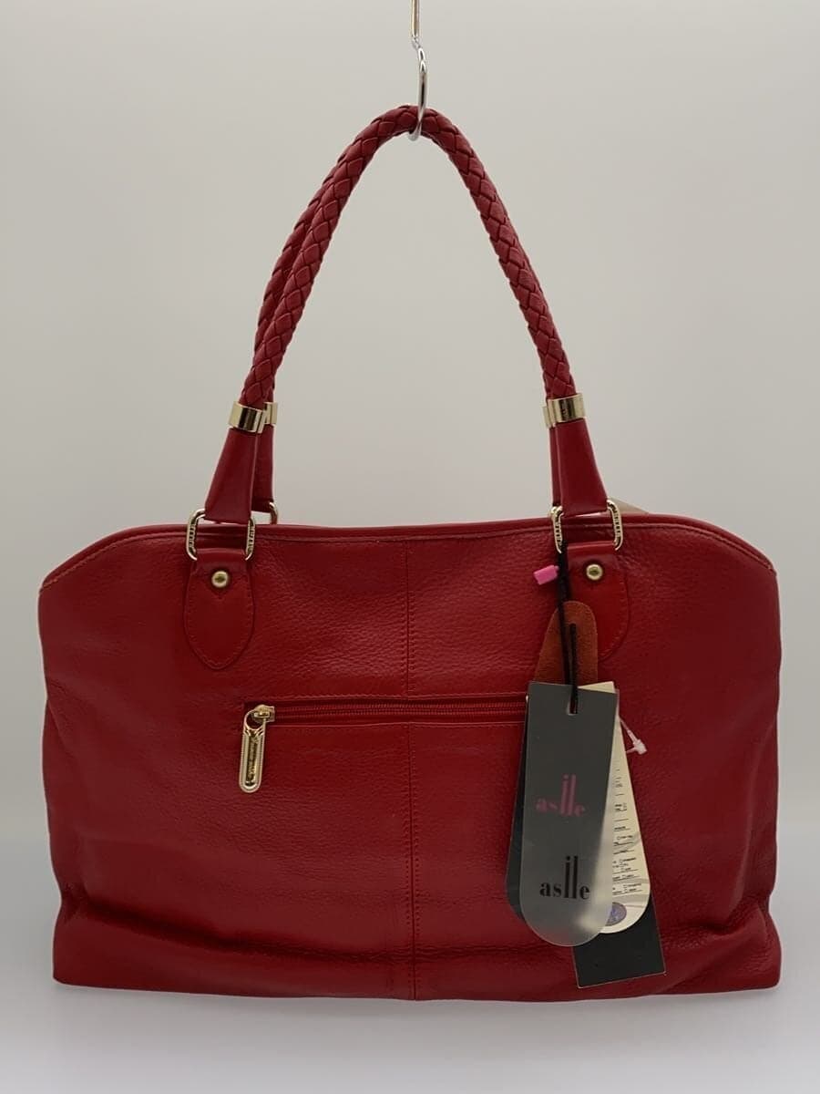 Other brand tote bag Leather RED XN3038-144 3