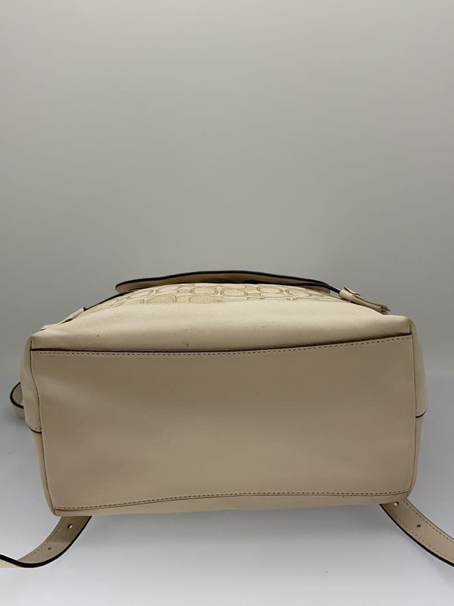 COACH Backpack Signature Beige -- CRM F73313 IMDQC 4