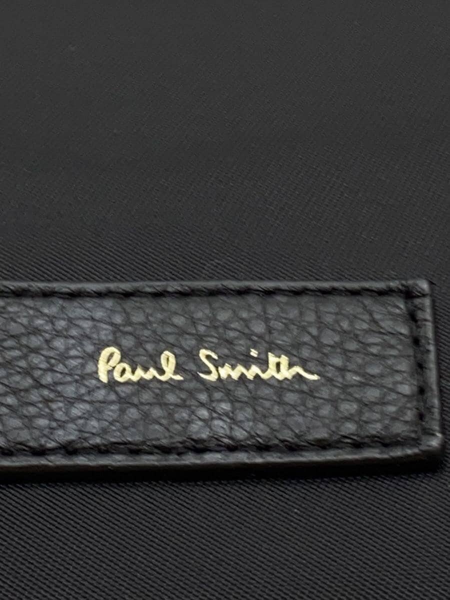 Paul Smith backpack -- BLK plain 5