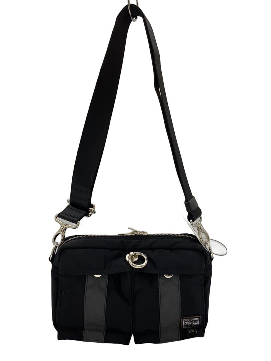 PORTER shoulder bag -- BLK plain