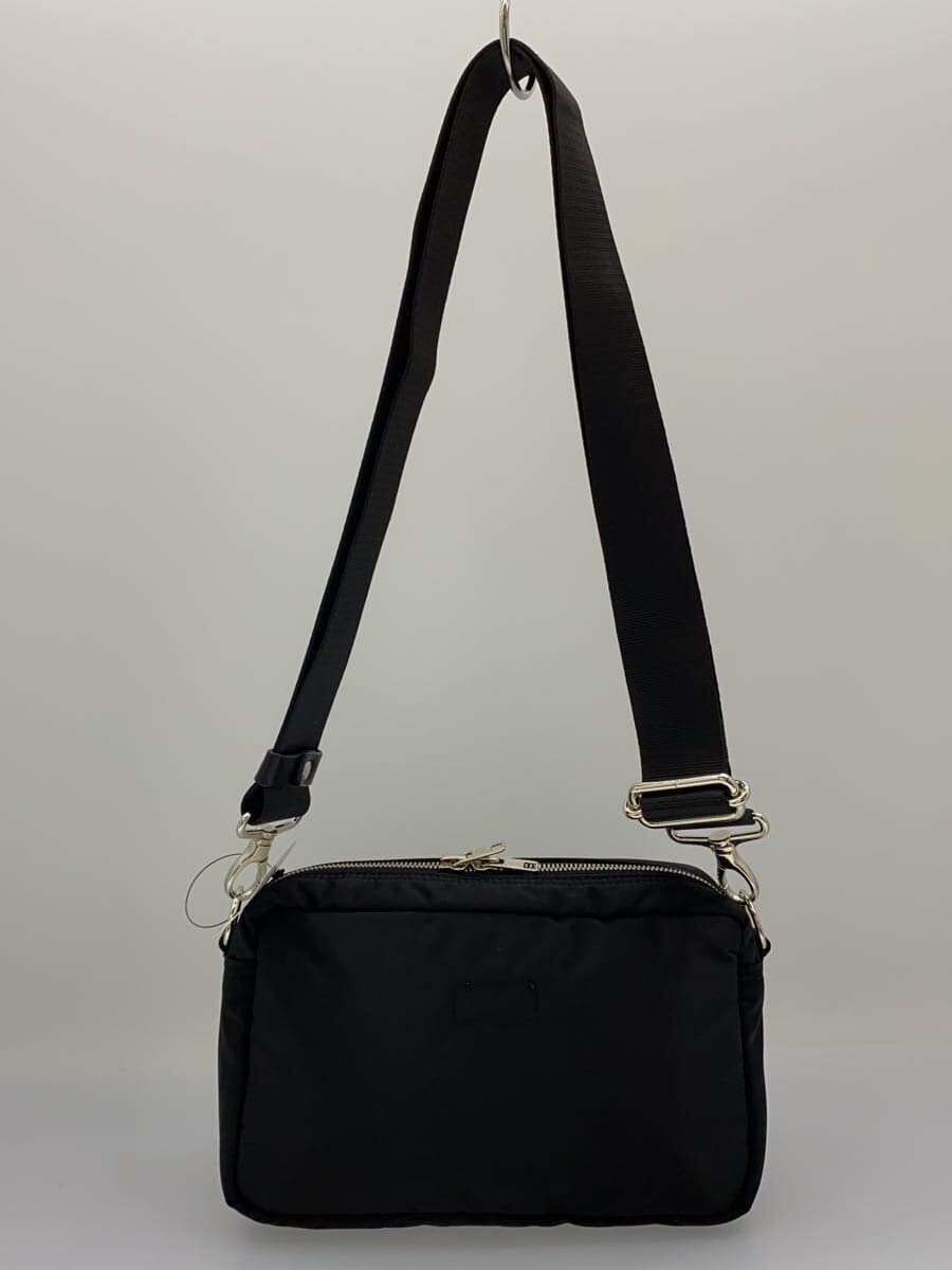 PORTER shoulder bag -- BLK plain 3