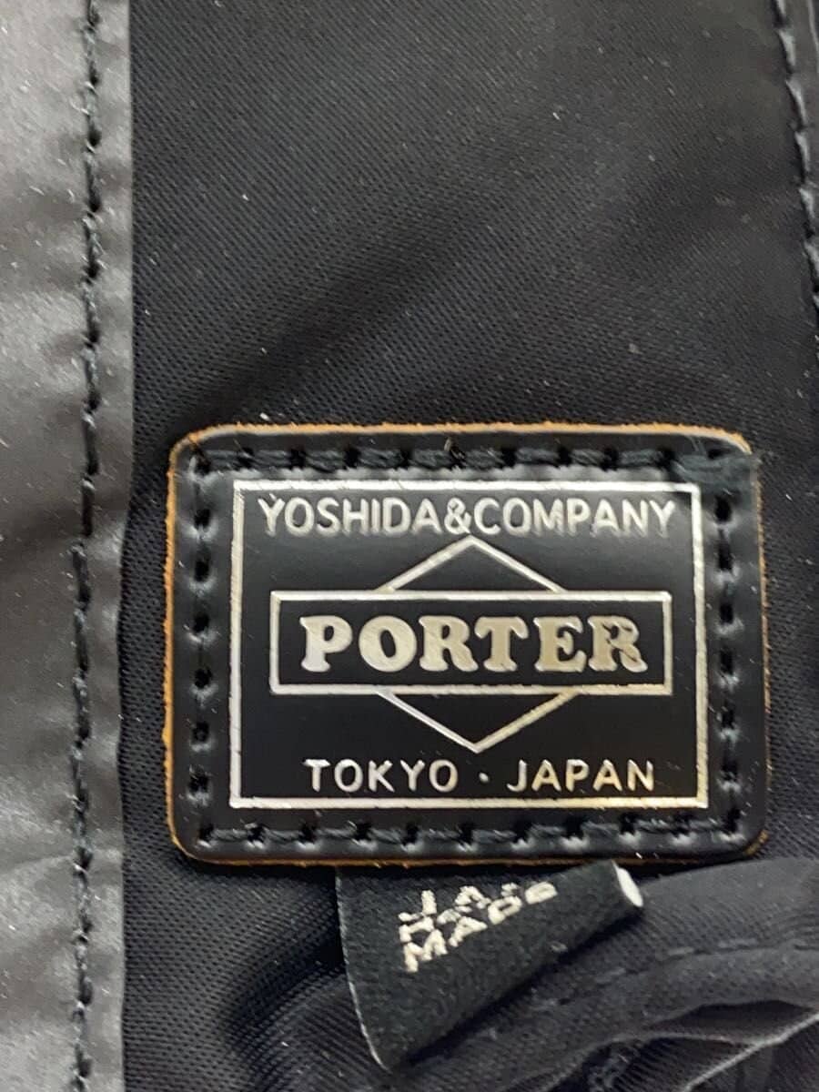 PORTER shoulder bag -- BLK plain 5