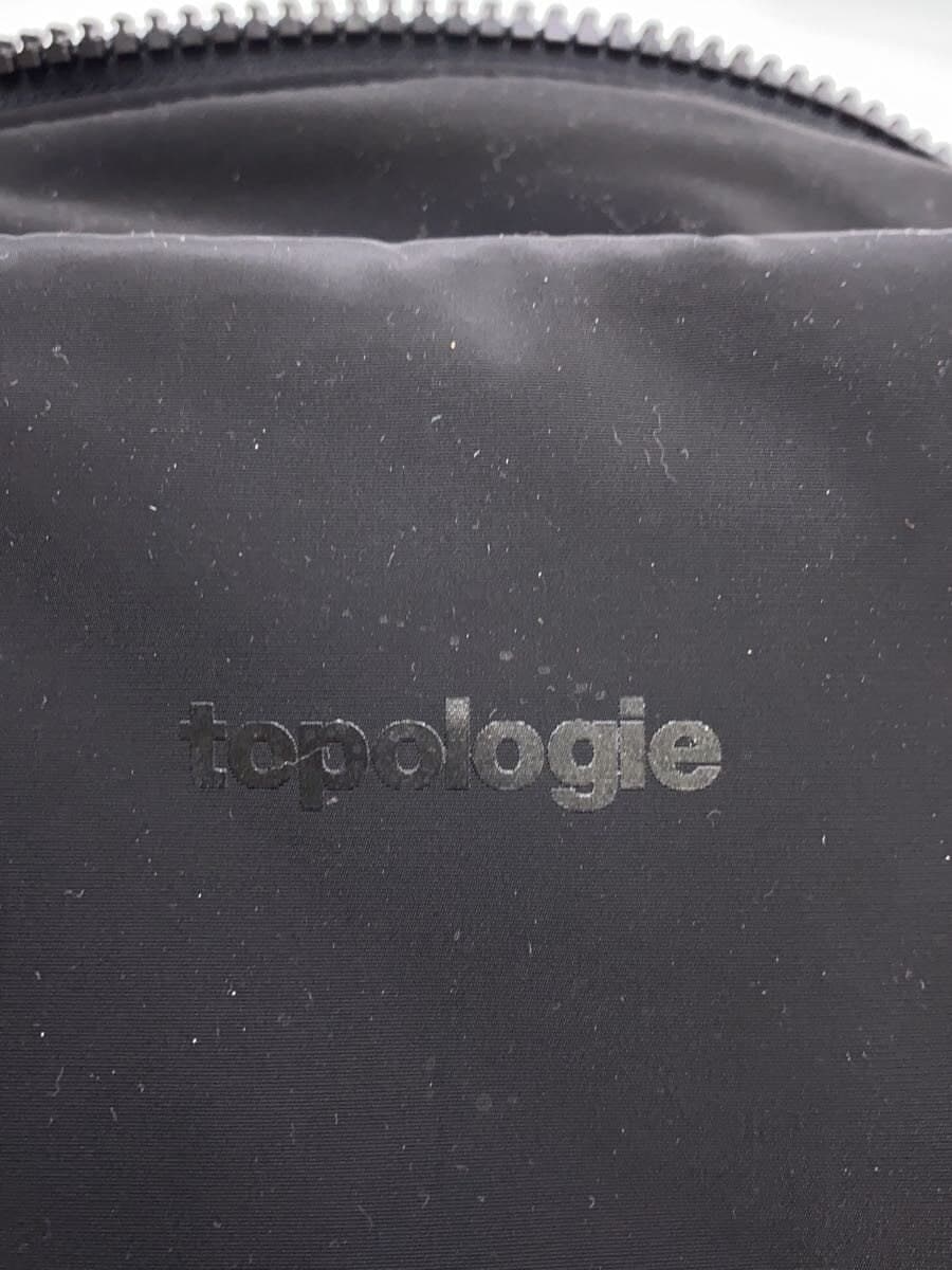 Topologie Cloud Tote 10mm Rope Loop Metal Cloud Tote Bag Polyester BLK 5