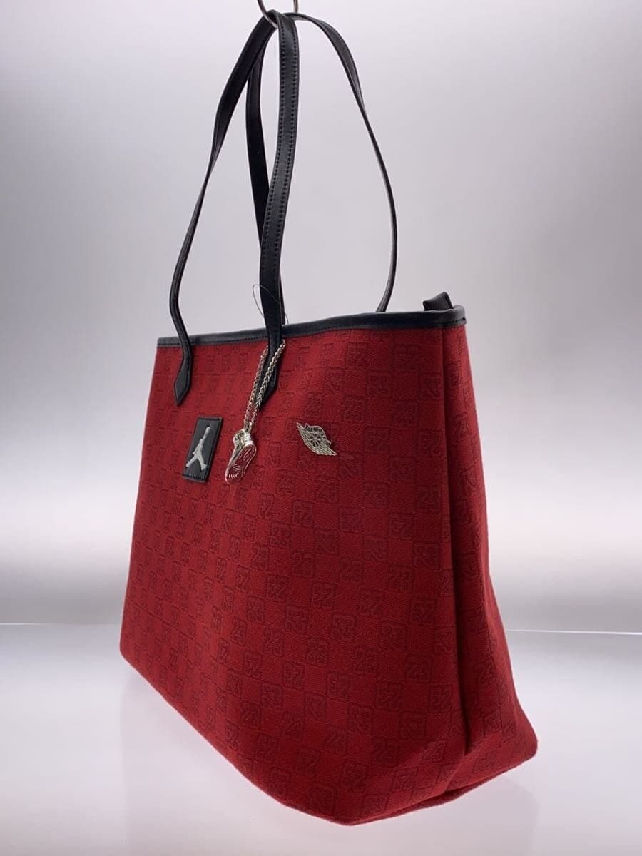JORDAN BRANDJAM MONOGRAM TOTE Monogram Tote Bag Polyester RED MA0896-H15 2