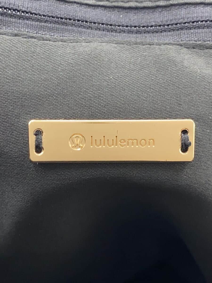 lululemon On My Level 2-Way Shoulder Bag Tote Bag Nylon BLK 5