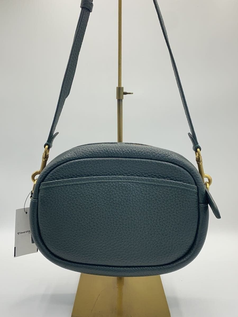 COACH Leather Camera Bag Camera Bag Shoulder Bag Leather GRN C4813 3