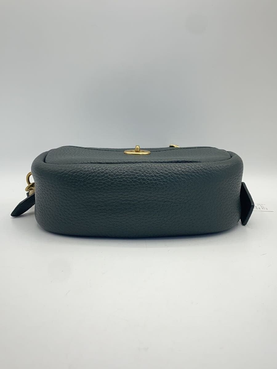 COACH Leather Camera Bag Camera Bag Shoulder Bag Leather GRN C4813 4