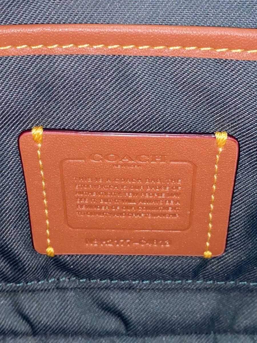 COACH Leather Camera Bag Camera Bag Shoulder Bag Leather GRN C4813 5