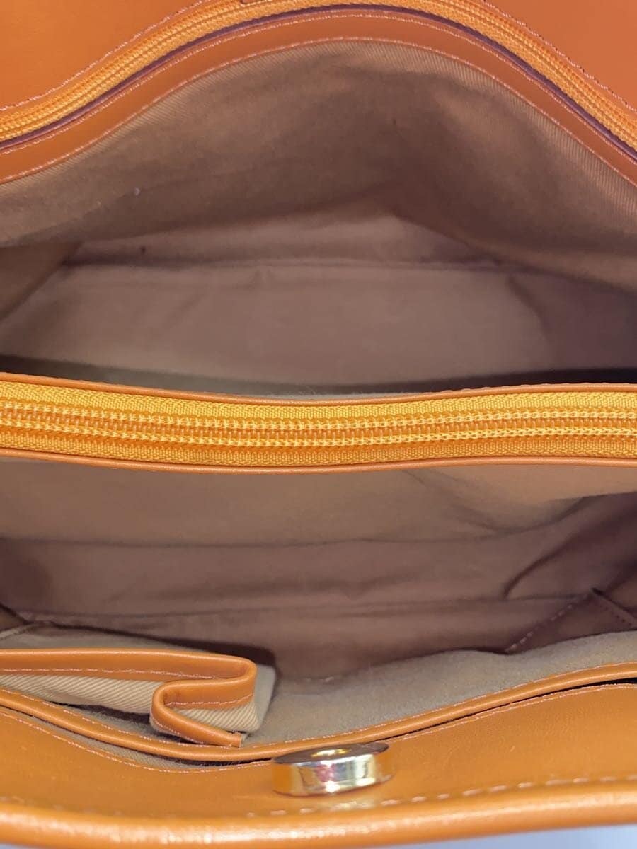 SOMES SADDLE Leather Handle Tote Bag Handbag Canvas Solid 6