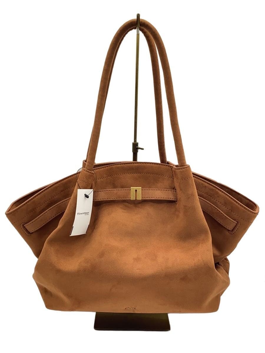 JW PEI Hana Medium Faux Suede Tote Bag Faux Suede BRW