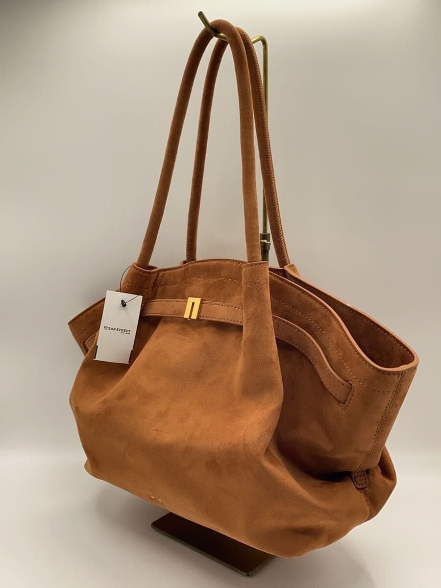 JW PEI Hana Medium Faux Suede Tote Bag Faux Suede BRW 2