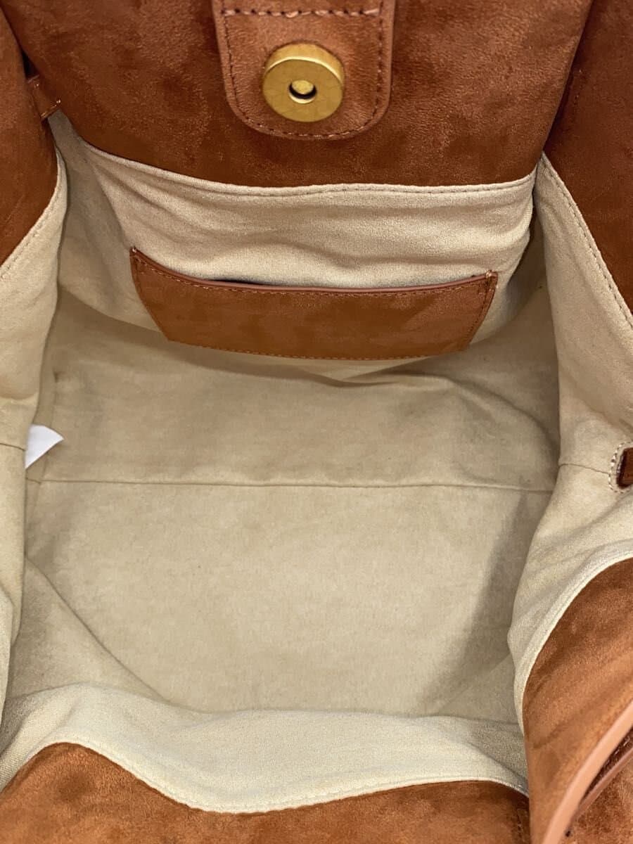 JW PEI Hana Medium Faux Suede Tote Bag Faux Suede BRW 6