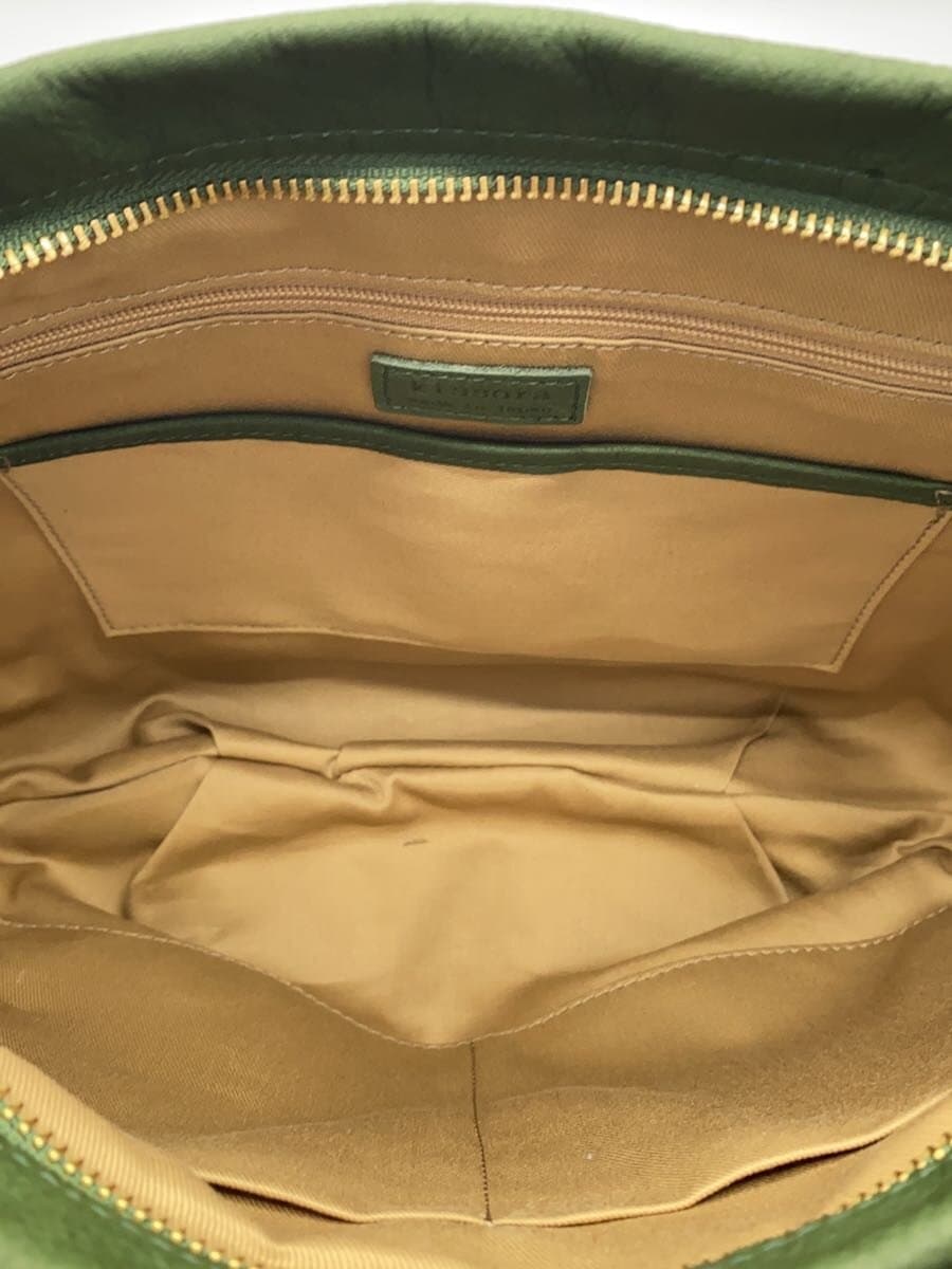 kissora2-Way Shoulder Bag Leather GRN 6
