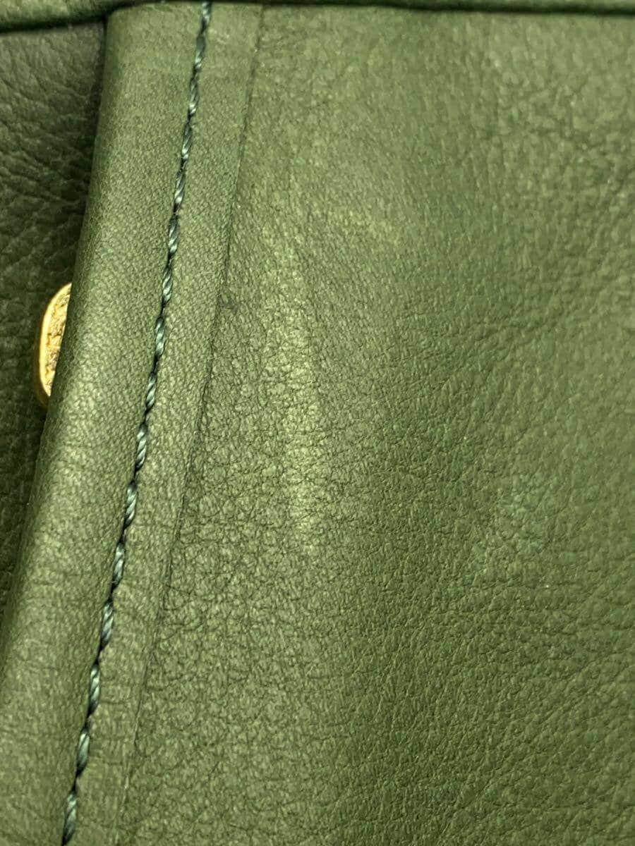 kissora2-Way Shoulder Bag Leather GRN 7