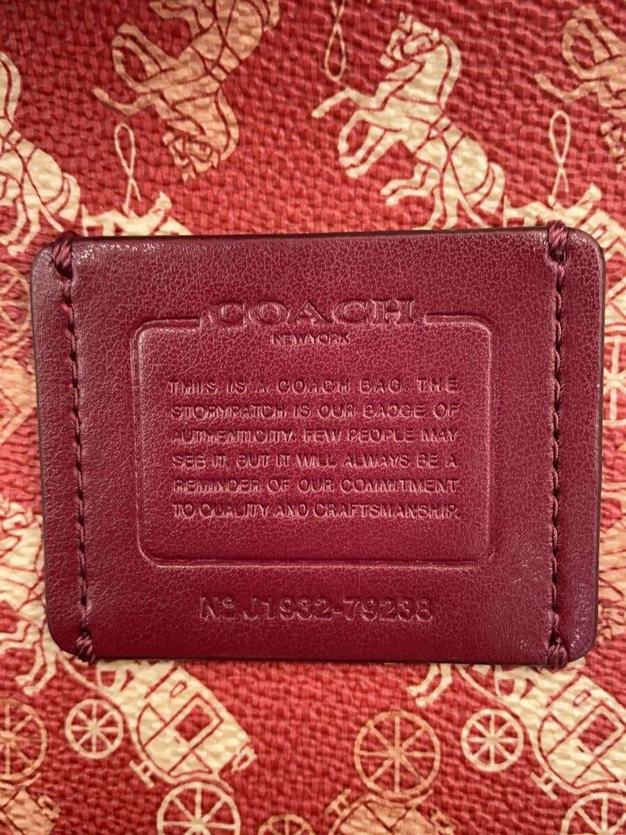 COACH Horse and Carriage Field Tote 2-Way Shoulder Bag Carriage Pattern 79238 5