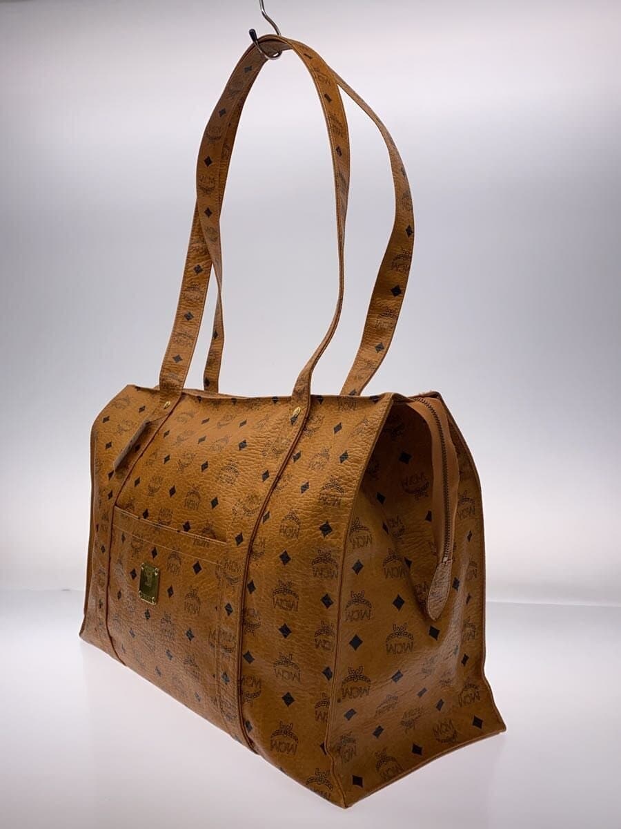 MCMOLD Visetos pattern Large tote bag Boston bag -- BRW All-over pattern 2