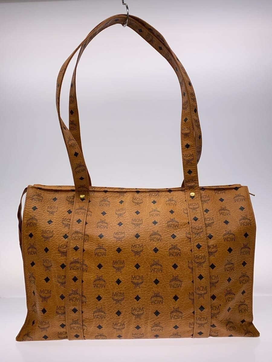 MCMOLD Visetos pattern Large tote bag Boston bag -- BRW All-over pattern 3