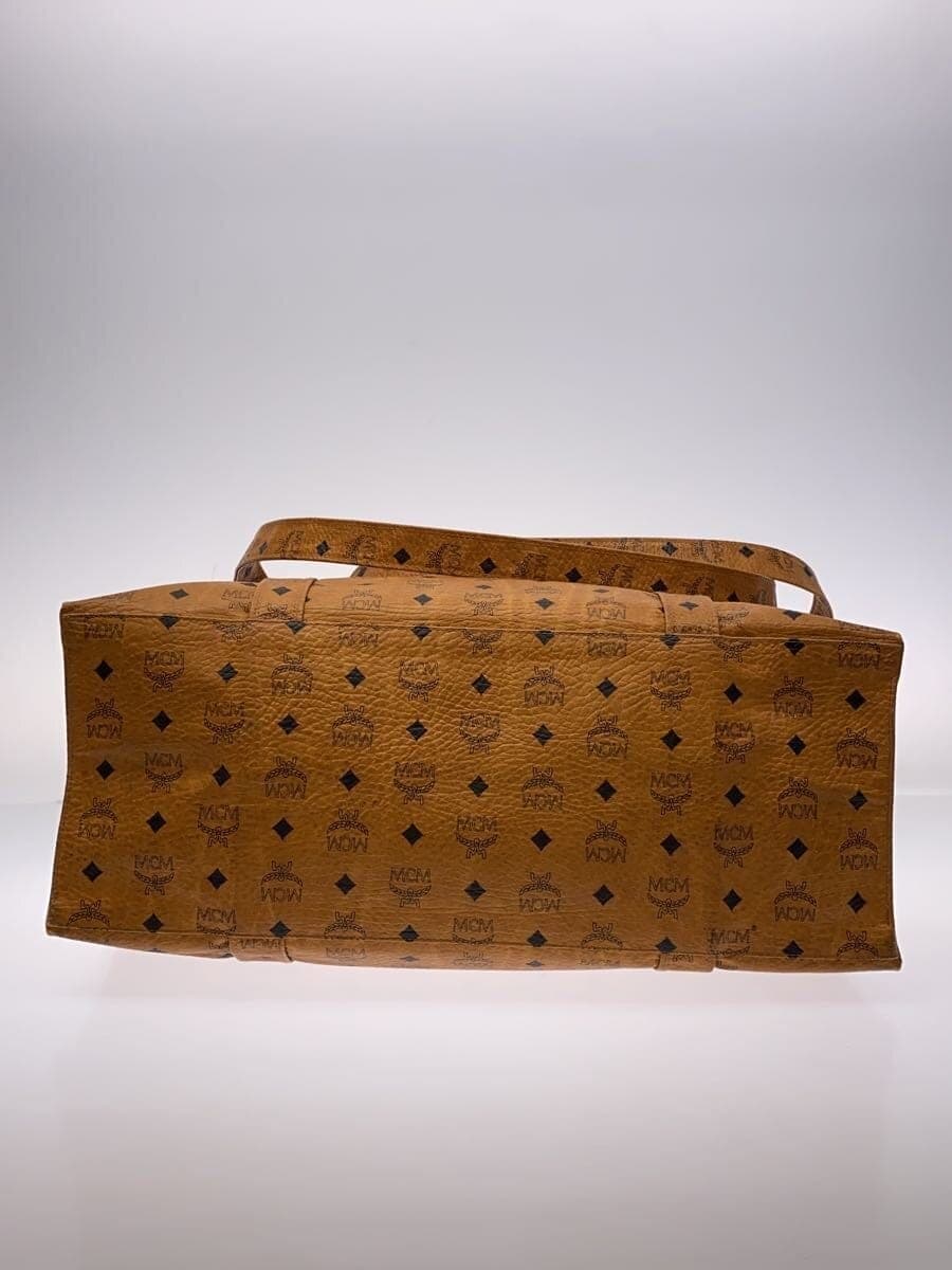 MCMOLD Visetos pattern Large tote bag Boston bag -- BRW All-over pattern 4