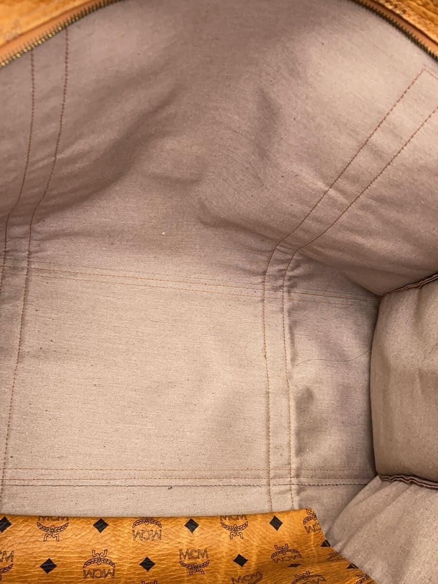 MCMOLD Visetos pattern Large tote bag Boston bag -- BRW All-over pattern 6