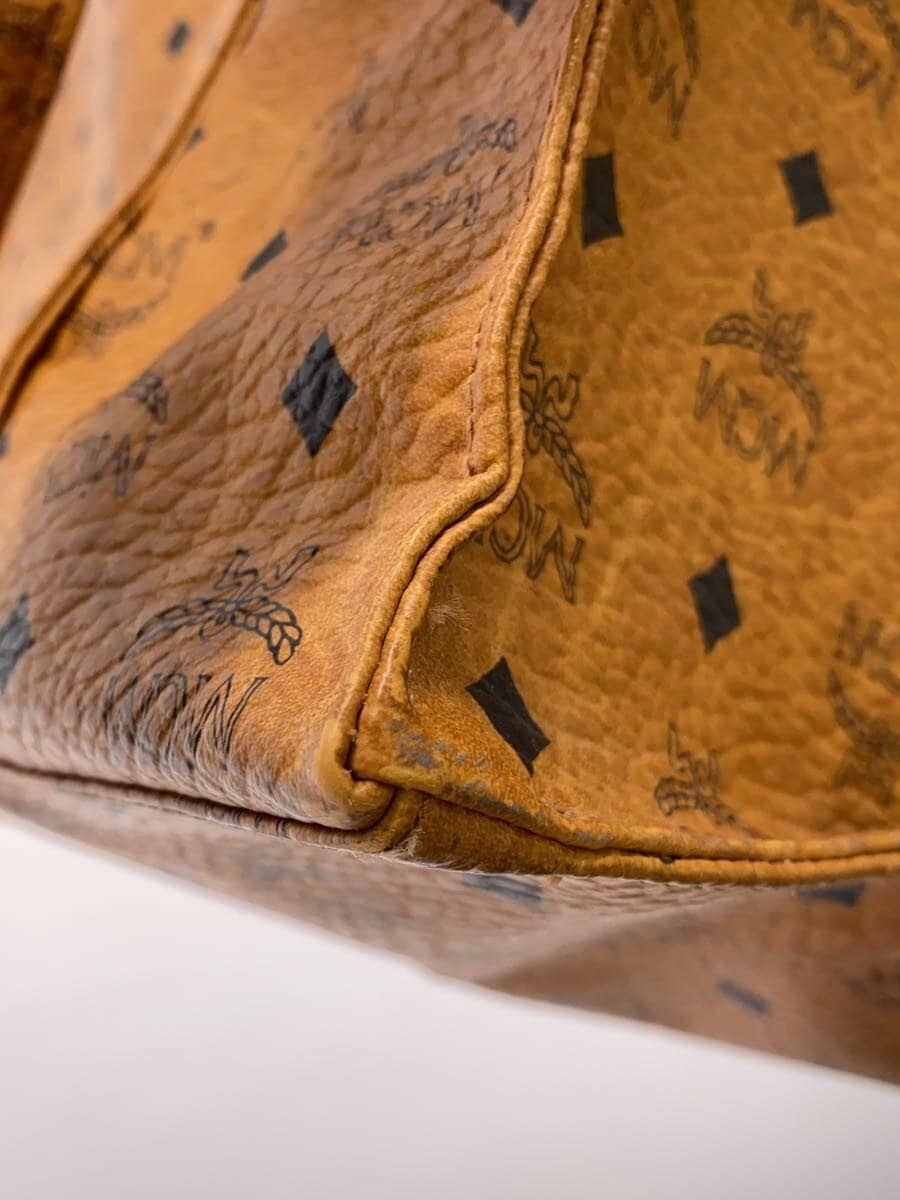 MCMOLD Visetos pattern Large tote bag Boston bag -- BRW All-over pattern 7