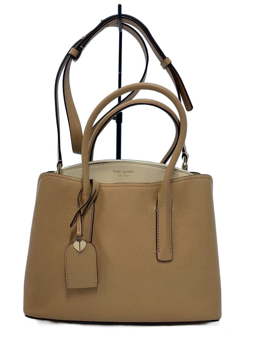 kate spade new york Handbag Leather BEG PXRUA161