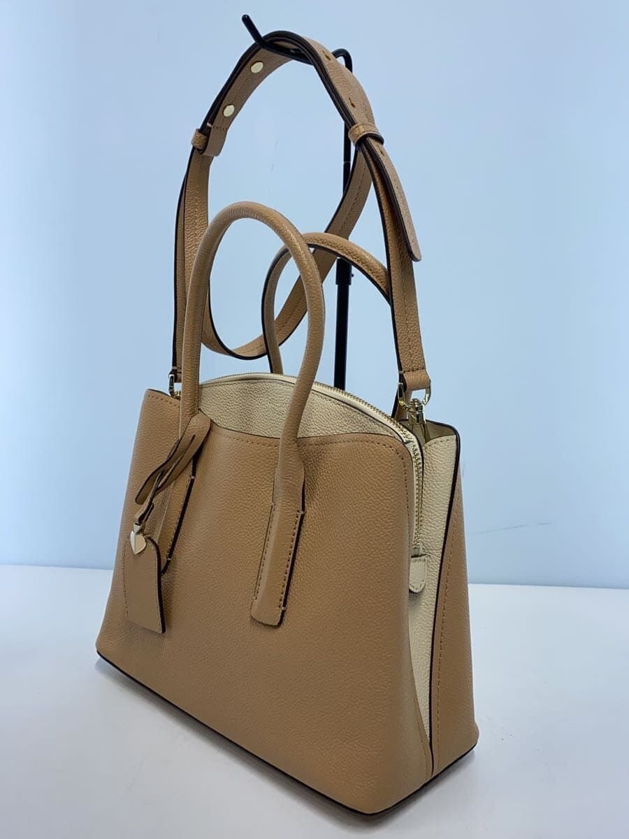 kate spade new york Handbag Leather BEG PXRUA161 2