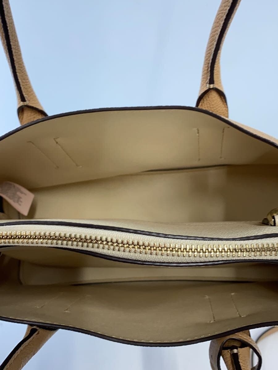 kate spade new york Handbag Leather BEG PXRUA161 6